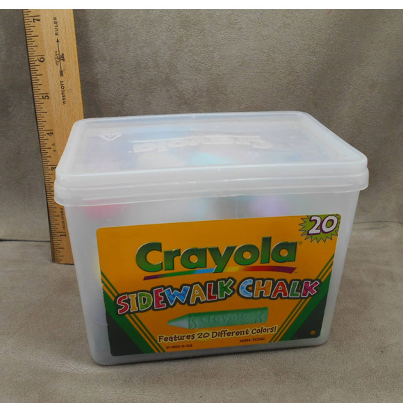 Outdoor Fun Lot: Sidewalk Chalk, Water Balloons, Balls, Water Gun - Picture 4 of 10